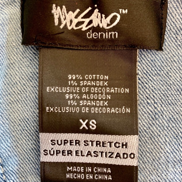 Mossimo Light Wash Lace Trim Shortalls from Target - Picture 9 of 10